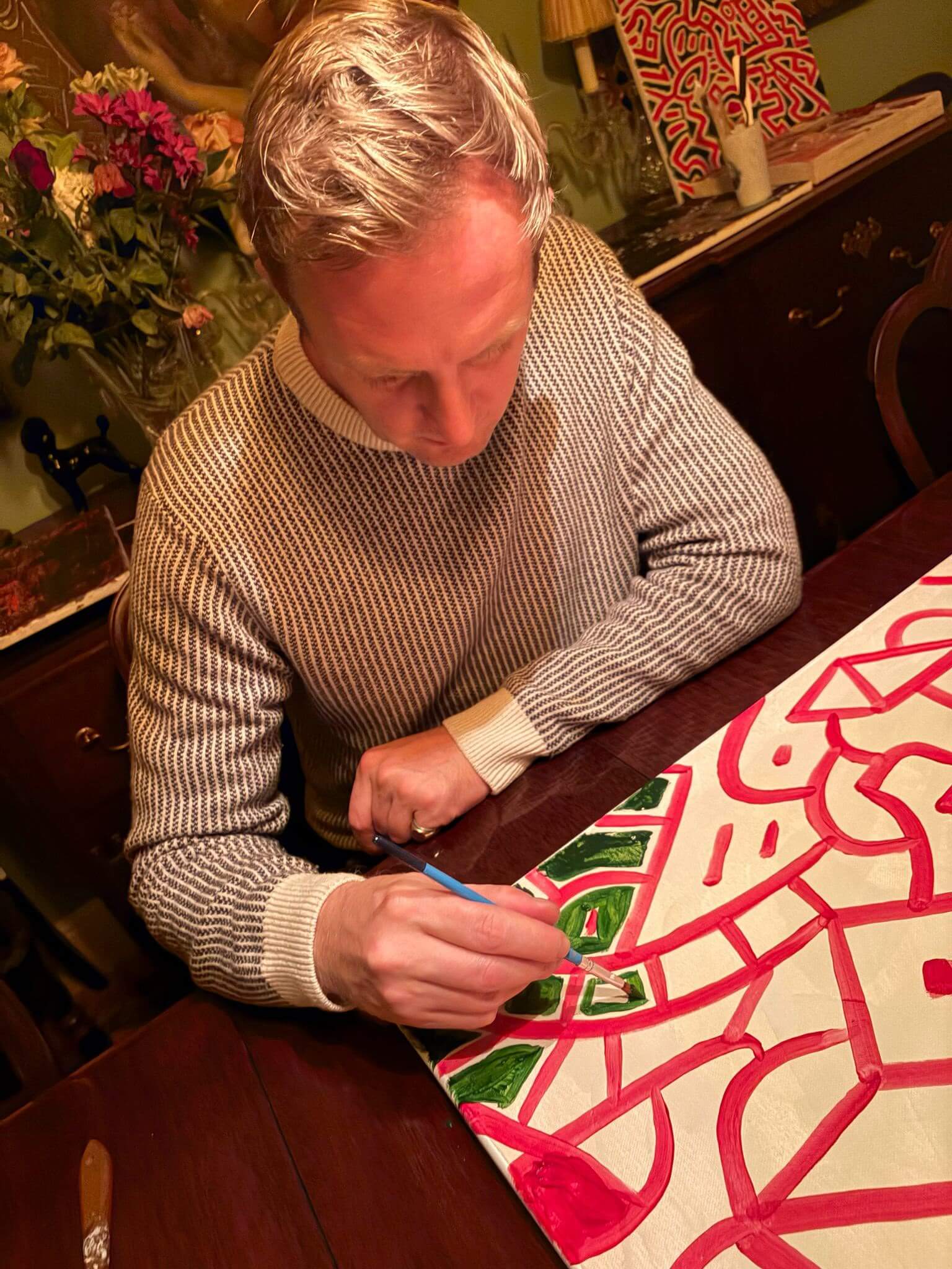 “Œuvre de Nicholas Le Ny‑Clarke, artiste peintre contemporain”